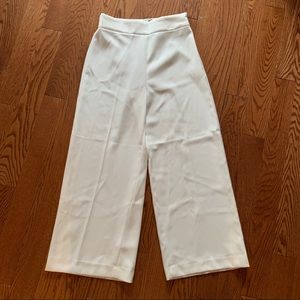 Zara “The Classic Culotte” in White